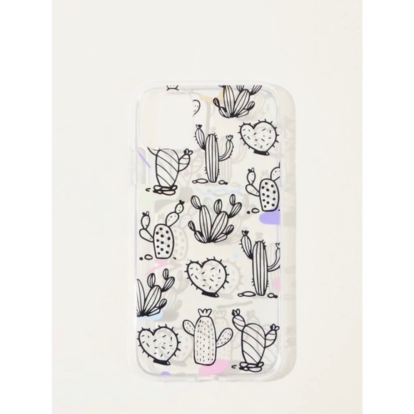 Black & White Cactus iPhone 11 Pro Case🌵 - Picture 3 of 17